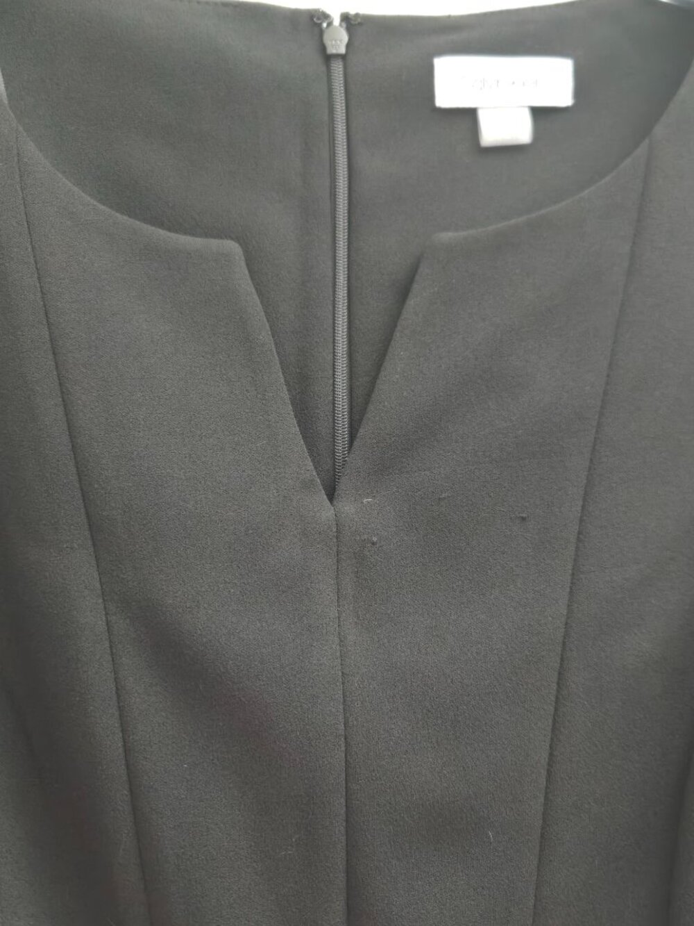 NWT Calvin Klein Black Dress - 16W - Picture 4 of 10